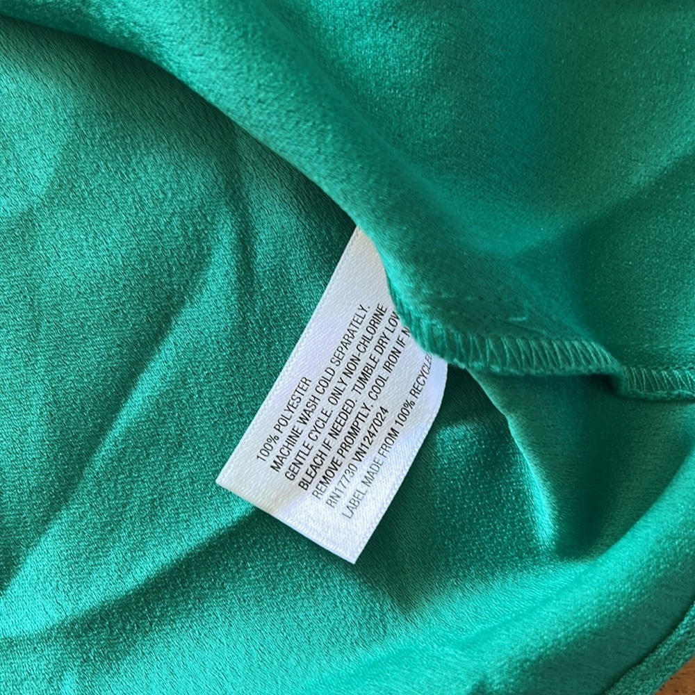 NWT Cushnie X Target Emerald Green Wrap Dress Size 4 - Picture 11 of 14